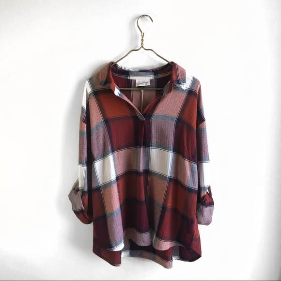 Universal Thread Tops - NWT - Universal Thread Popover Flannel.